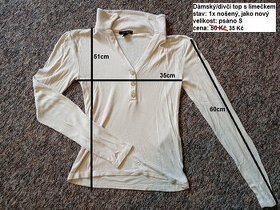 Dámské oblečení (trička,tílka,topy,košile) a pyžama - sleva - 1