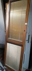 Dřevěné balkonové dveře - 1
