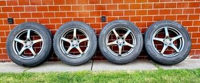 Alu kola 18x7,5 5x114,3 ET40 se zimními pneu - 1