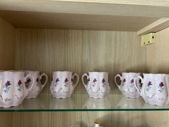Prodám růžový porcelán