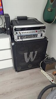 Basový aparát Hartke HA2500 a Warwick 4x10