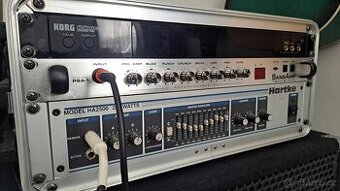 Basový aparát Hartke HA2500 a Warwick 4x10