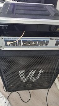 Basový aparát Hartke HA2500 a Warwick 4x10