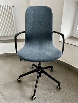 kancelářská židle IKEA Langfjall - šedočerná