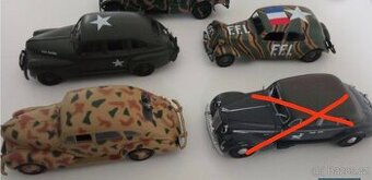 Vojenská auta 1:43