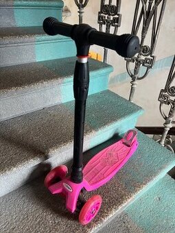 Dívčí koloběžka Scooter Rider, svítící kolečka