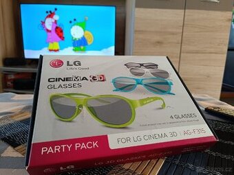 3d brýle k tv LG