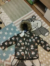 Nová zimní bunda Chip a Dale vel.110 - 1