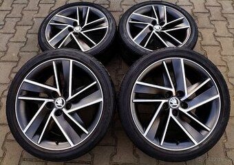 Alu kola originál Škoda Fabia III, Rapid 5x100 R17 Blade