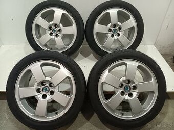 Letní alu kola Škoda 5x100 R16 pneu 215/45/16/