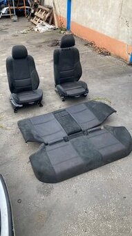 Sedačky sportsize e46 alcantara sedan
