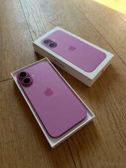 Apple iPhone 16 128GB růžový