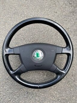 Kožený volant Škoda Fabia 1