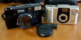Analog. fotoaparáty do sbírky - KONICA