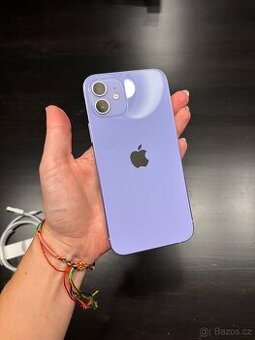 Iphone 12 128GB purple s kryty Magsafe