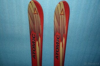 skialpové lyže ATOMIC MX 07 + vázání + pásy - 153 cm