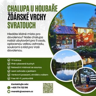 Chalupa u houbare Svratouch