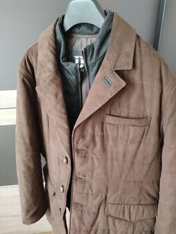 Prodám nový zateplený kabát velikost 54 - 1