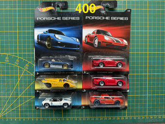 starší Hot Wheels Porsche series autíčka