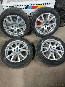 4ks alu disky Škoda SPIDER 5x100 r16 205/55 r16