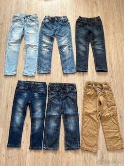 Kalhoty kluk vel.104-116