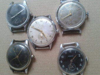 náramkové hodinky mechanické s kameny