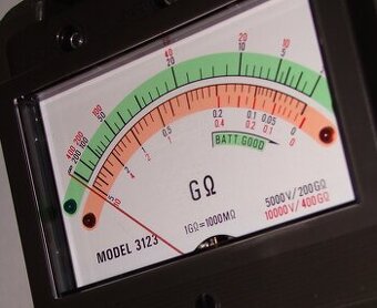 Kyoritsu 3123 – měřič izolačního odporu (5kV/10kV)