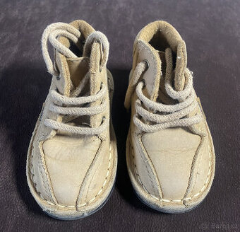 Dětské kožené botičky vel. 22