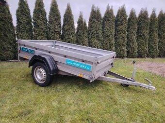 Přívěsný vozík sklopný.