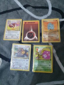 Pokémon kartičky kartička karty pokémoni Basic set rok 1999