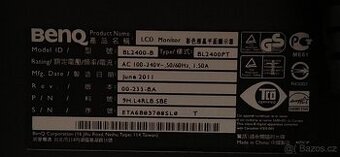 Prodám monitor BenQ BL2400PT – 24" VA panel