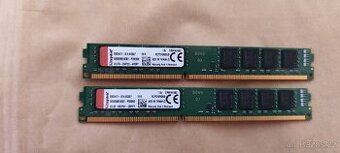 16GB DDR3 RAM Kingston (2x8GB) 1600MHz – pro stolní PC