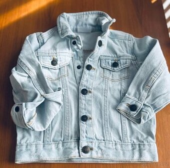 Krásná džínová bundička, unisex, vel. 86, SoCute