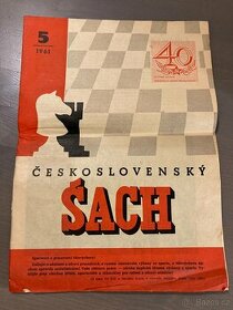 Časopis  Československý šach - 5/1961