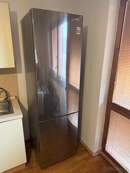 LG lednice s mrazákem (LG GBP62PZNBC) No frost, platinum sil