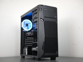 Herní PC, i5-7400, RX 570, 16GB