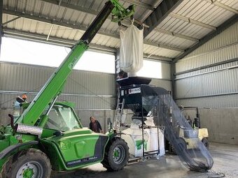 Čistička obilí VI-AGRO 10t/h na Big Bag práškově lakovaný