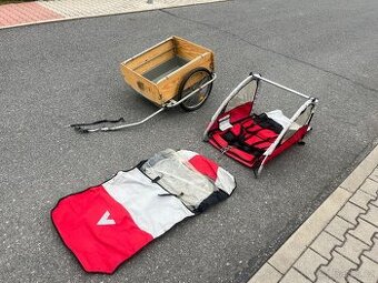 Dětský vozík za kolo, cyklovozík