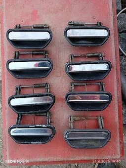 Škoda 105/120/125/130 Chromové kliky