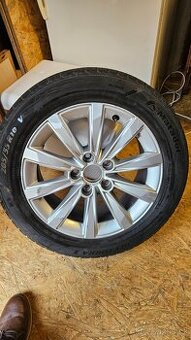 Alu kola + letní pneu 205/55 R16