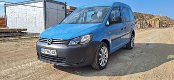 4x4 VOLKSWAGEN CADDY NAJETO 163.000 KM 5 MÍSTNÝ KLIMATIZACE