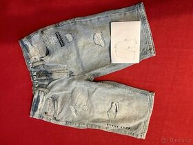 Chlapecké jeansové kraťasy z C&A, vel. 158