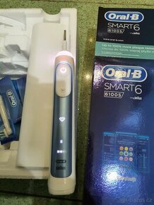 Oral-B Smart6, elektrický kartáček, NOVÝ, navíc 3nástavce