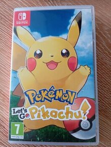 Pokémon Lets go Pikachu Nintendo switch, v záruce - 1