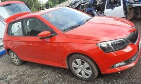 nd ze škoda fabia 3 999TSI 81kW, červená