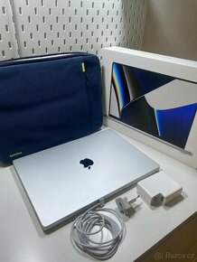 Zánovní MacBook Pro 16" M1pro 16/512GB Silver