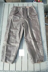 Originální kožené kalhoty na veteránskou motorku jawa ČZ