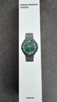 NOVÉ SAMSUNG Galaxy Watch 6 Classic (47 mm) LTE černá