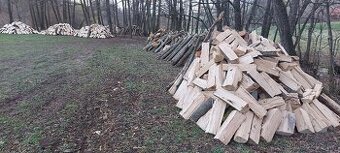 Prodám tvrdé suché dřevo na topení