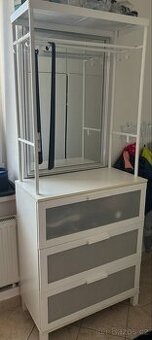 komoda ikea včetně věšáku